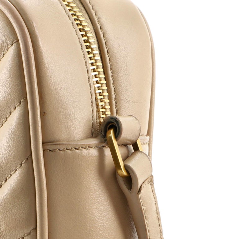 Saint Laurent Lou Camera Bag Matelasse Chevron Leather Small at 1stDibs