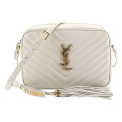 Saint Laurent Lou Camera Bag Matelasse Chevron Leather Small