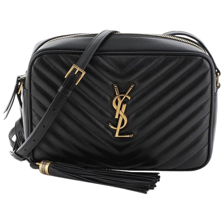 Saint Laurent Lou Camera Bag Matelasse Chevron Leather Small at 1stDibs