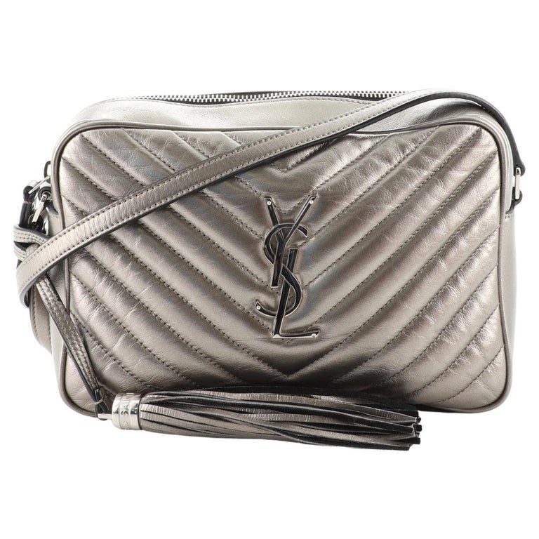 Saint Laurent Lou Camera Bag Matelasse Chevron Leather Small at 1stDibs