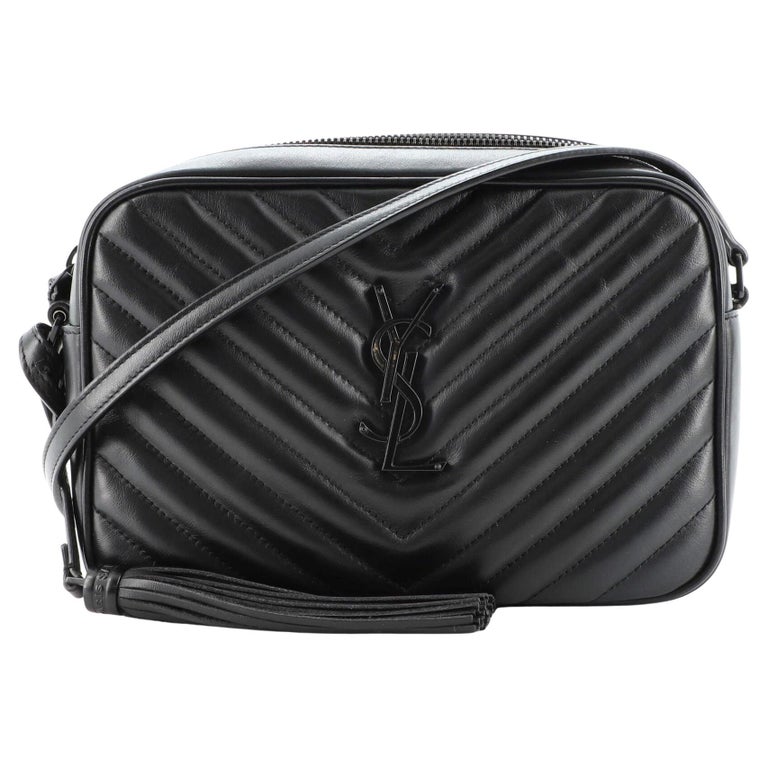 Saint Laurent Lou Camera Bag Matelasse Chevron Leather Small at 1stDibs