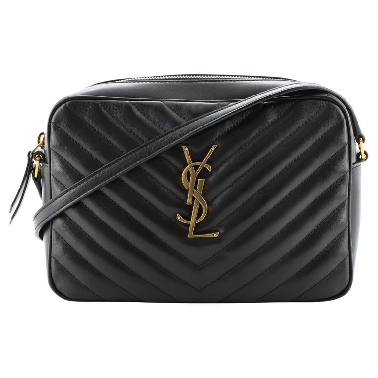 Saint Laurent Lou Camera Bag Matelasse Chevron Leather Small at 1stDibs