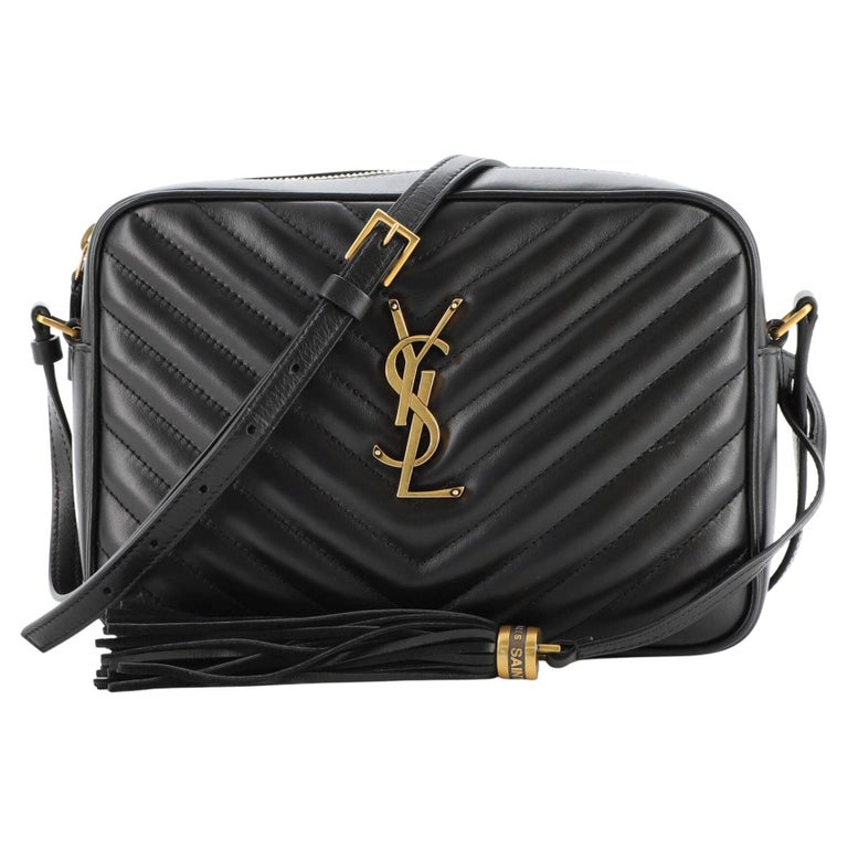 Saint Laurent Lou Camera Bag Matelasse Chevron Leather Small at 1stDibs