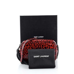 Saint Laurent Lou Camera Bag Printed Patent Mini