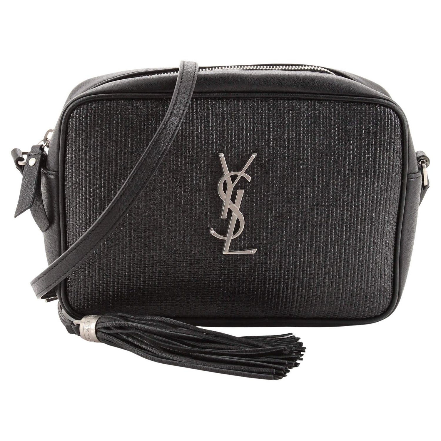 NWOT YSL Saint Laurent Lou Camera Bag in Dark Beige For Sale at 1stDibs