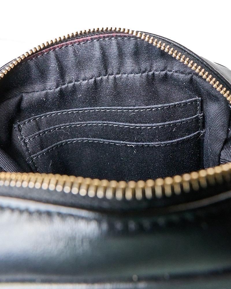 Saint Laurent Lou Marsupio Small Matelassè Nero in vendita 11