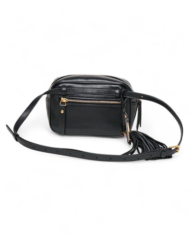 Saint Laurent Lou Marsupio Small Matelassè Nero in vendita 5