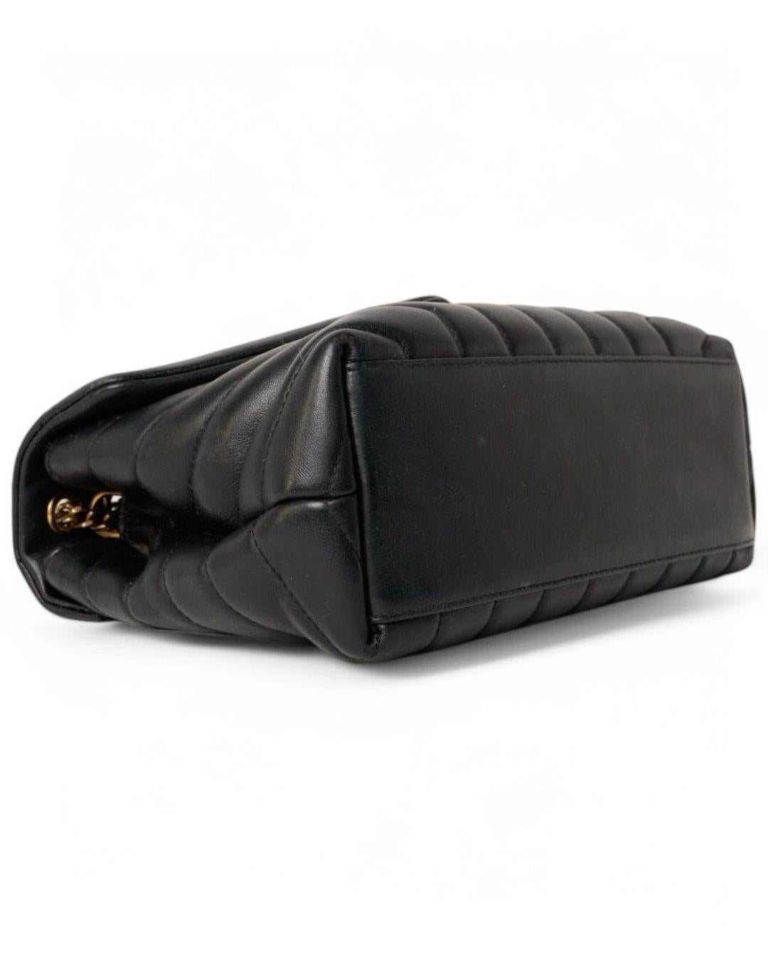 Saint Laurent Lou Lou Small Quilted Black 6