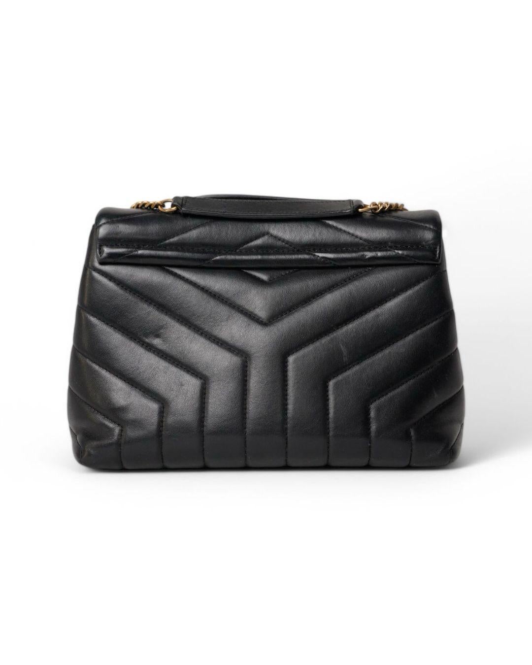 Saint Laurent Lou Lou Small Quilted Black 1