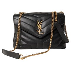 Saint Laurent Lou Lou Small Quilted Black