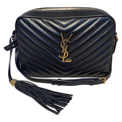 Saint Laurent Lou Matelassé Leather YSL Camera Bag For Sale at