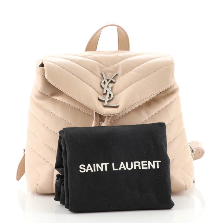 ysl backpack brown