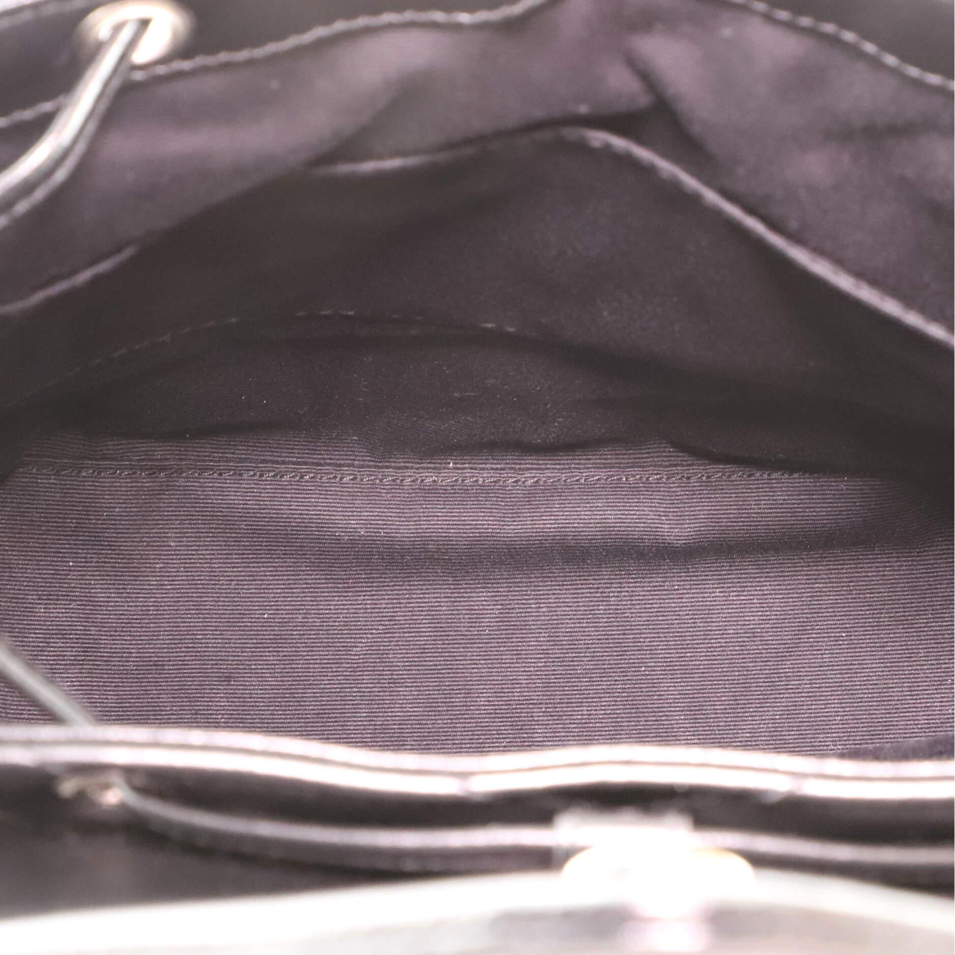 Women's or Men's Saint Laurent LouLou Backpack Matelasse Chevron Leather Small