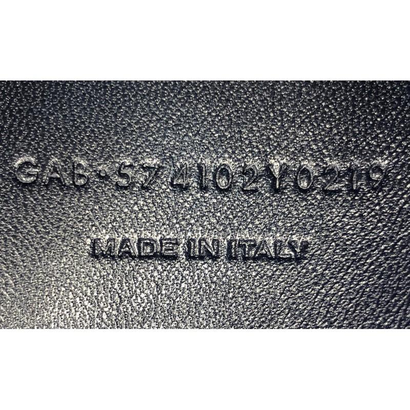 Saint Laurent LouLou Bowling Bag Matelasse Chevron Leather Small In Good Condition In NY, NY