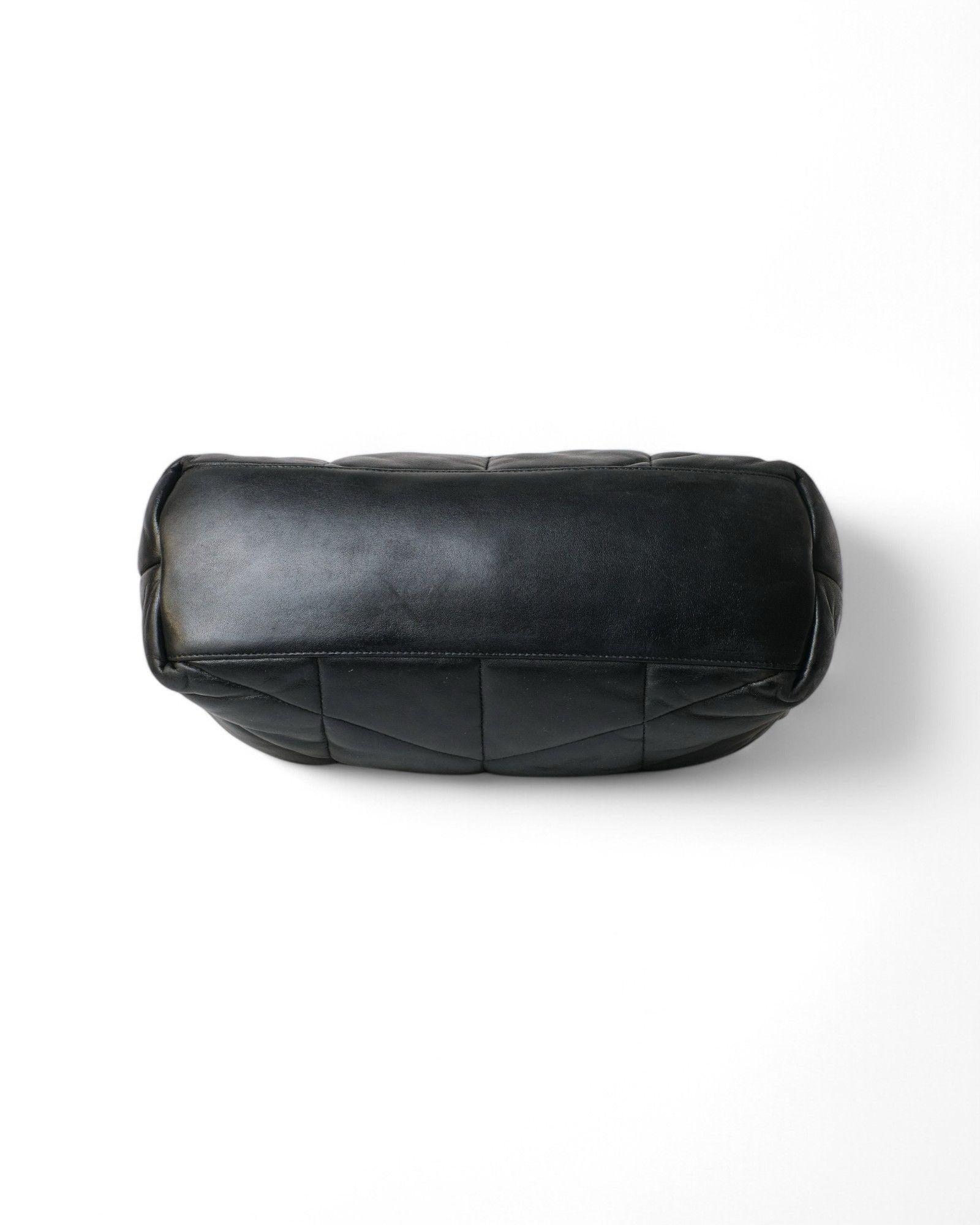 Saint Laurent LouLou Puffer Medium Black 5