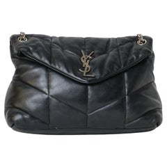 Saint Laurent LouLou Puffer Medium Black