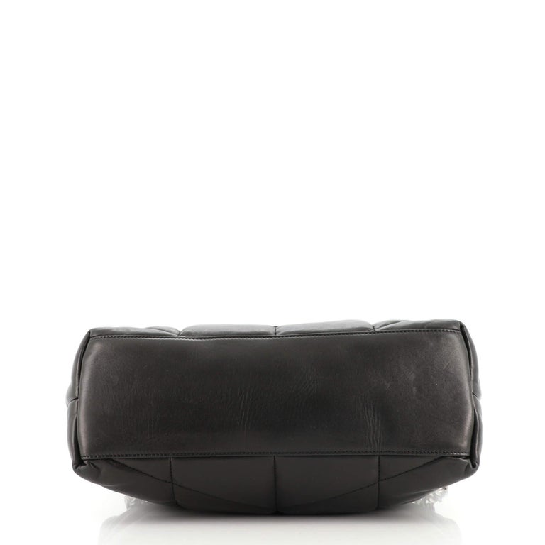 Saint Laurent LouLou Puffer Shoulder Bag Quilted Leather Medium For Sale at 1stDibs