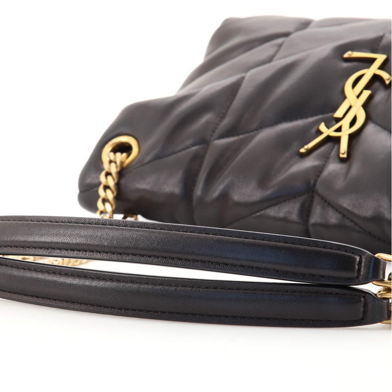 Saint Laurent LouLou Puffer Shoulder Bag Quilted Leather Small For Sale at 1stDibs