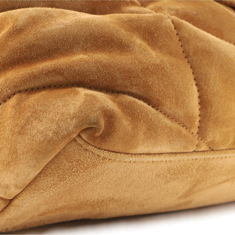 Saint Laurent Quilted Wool Loulou Puffer Shoulder Bag (SHF-19271