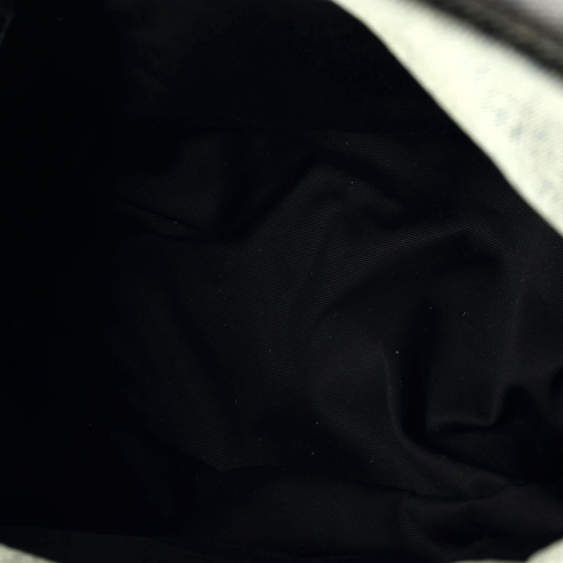 Saint Laurent Loulou Puffer Shoulder Bag Quilted Vintage Denim Medium For Sale 1
