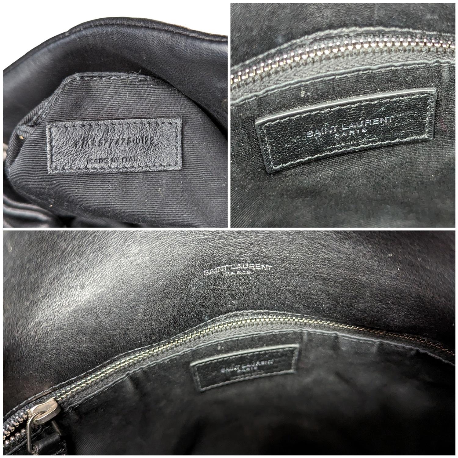 Women's Saint Laurent Loulou Puffer YSL Monogram Flap Shoulder Bag For Sale