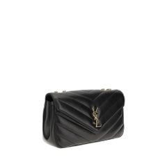 Saint Laurent LouLou Shoulder Bag — Black