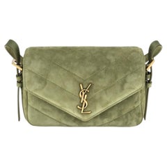 Saint Laurent LouLou Shoulder Bag — Green