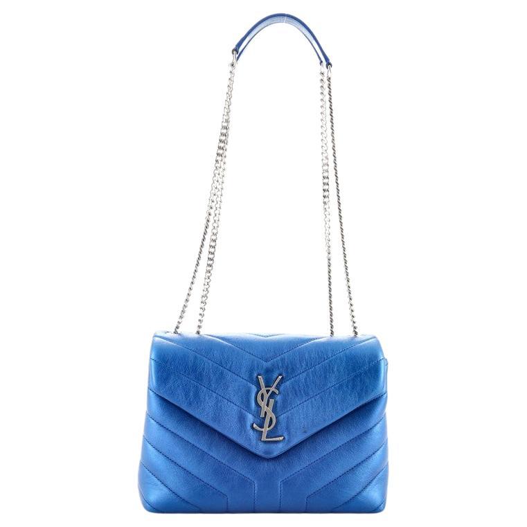 Saint Laurent Teddy Bucket Bag Embellished Leather Small at 1stDibs