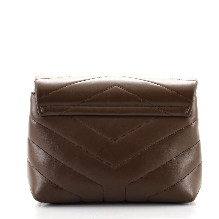 Saint Laurent LouLou Shoulder Bag Matelasse Chevron Leather Toy at 1stDibs
