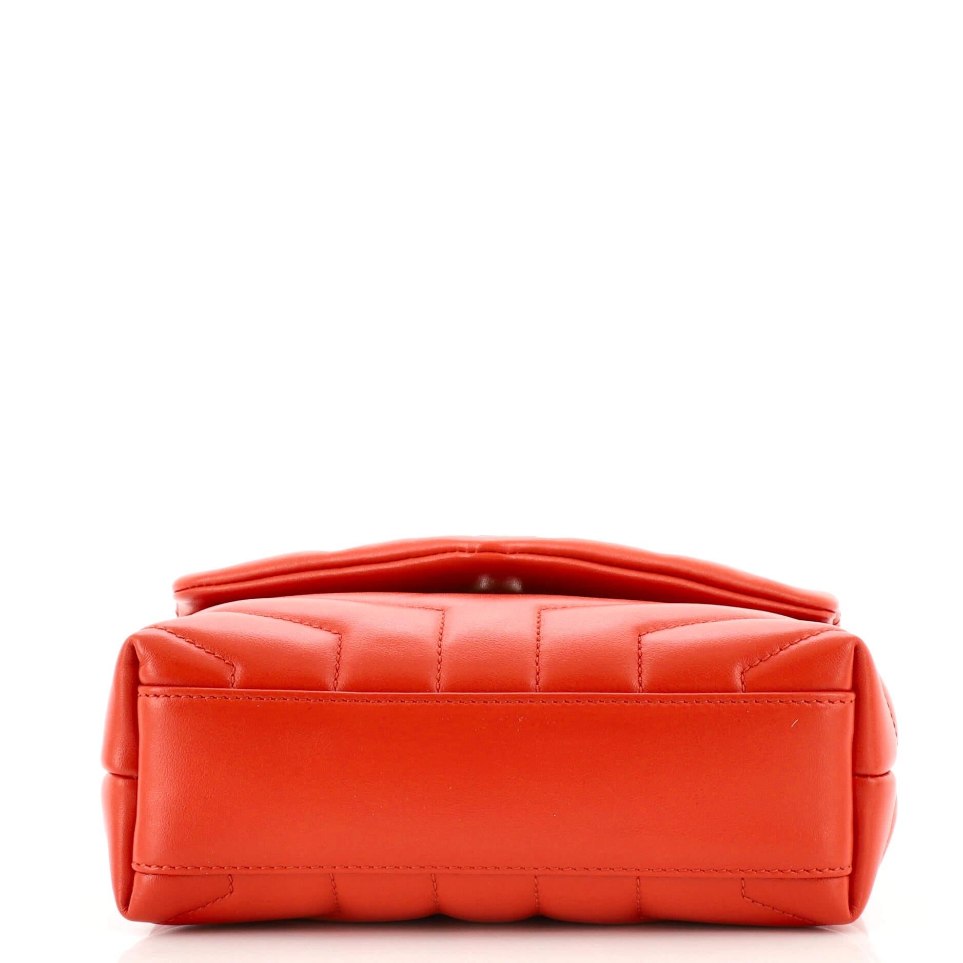 small loulou matelass leather shoulder bag