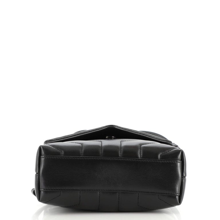 Saint Laurent LouLou Shoulder Bag Matelasse Chevron Leather Toy at 1stDibs