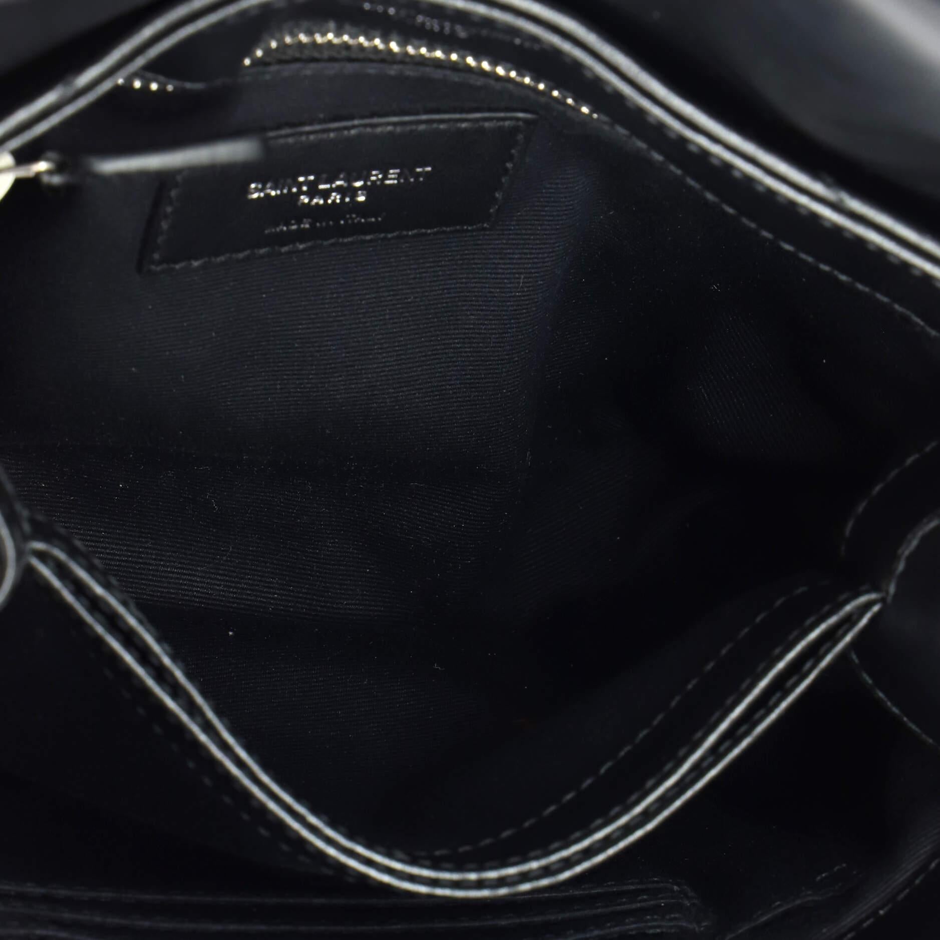 Saint Laurent Loulou Shoulder Bag Matelasse Chevron Leather Toy 2