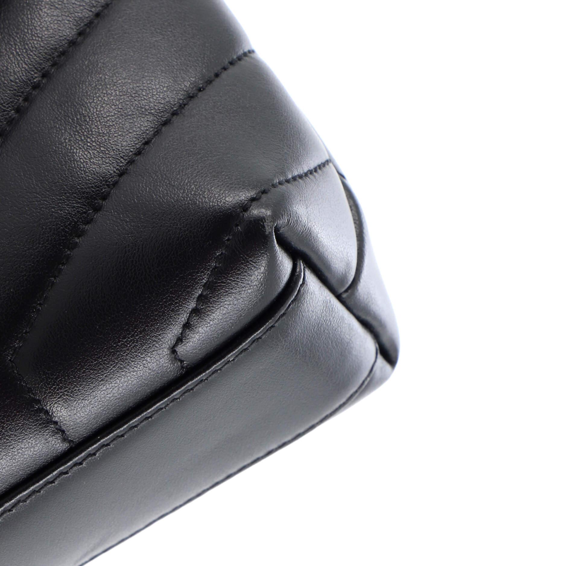 Saint Laurent Loulou Shoulder Bag Matelasse Chevron Leather Toy 3