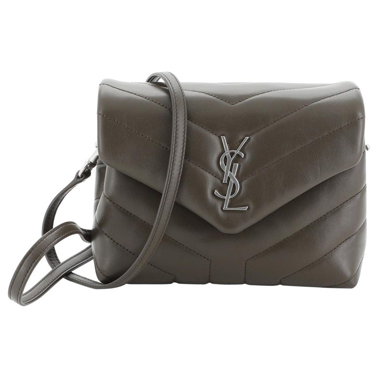 Saint Laurent LouLou Shoulder Bag Matelasse Chevron Leather Toy at 1stDibs