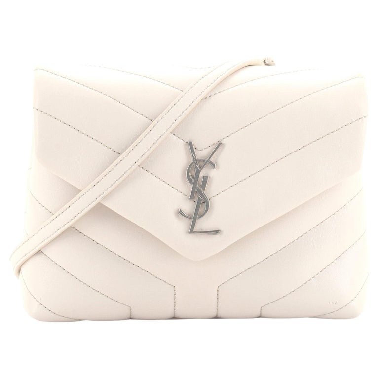 Saint Laurent LouLou Shoulder Bag Matelasse Chevron Leather Toy at 1stDibs