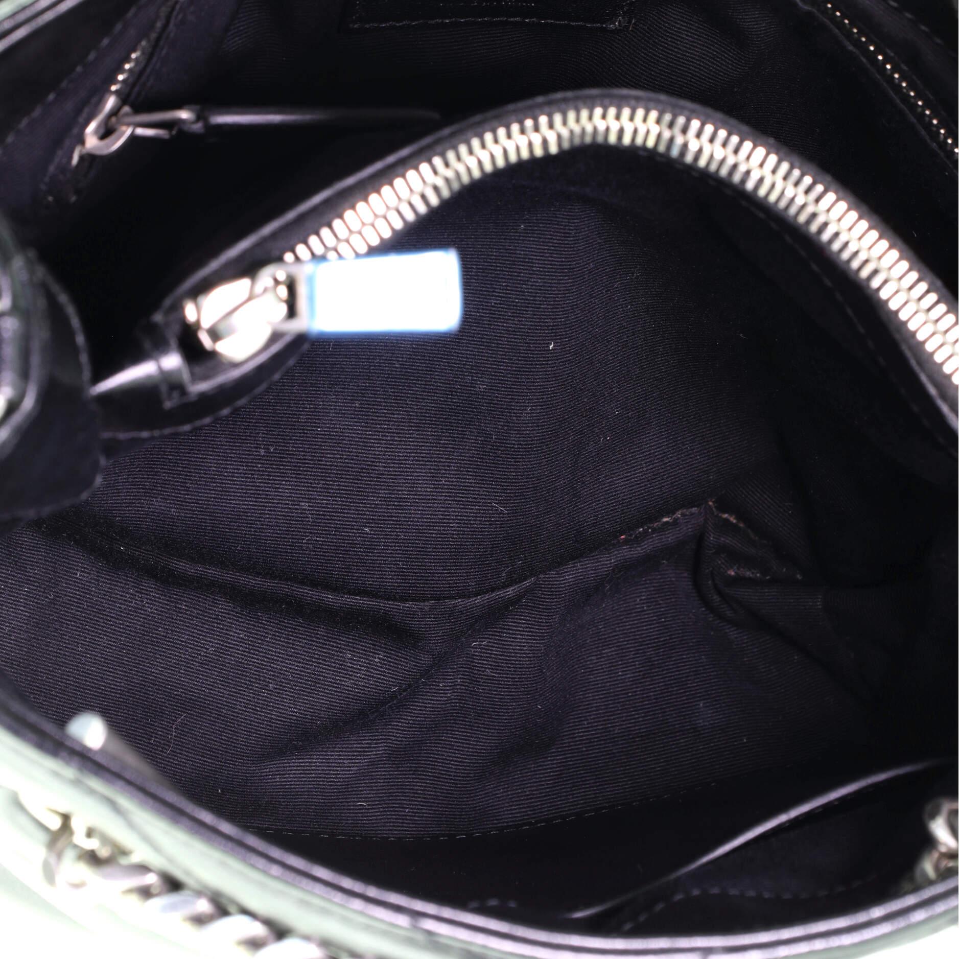 Saint Laurent LouLou Tote Matelasse Chevron Leder Klein für Damen oder Herren