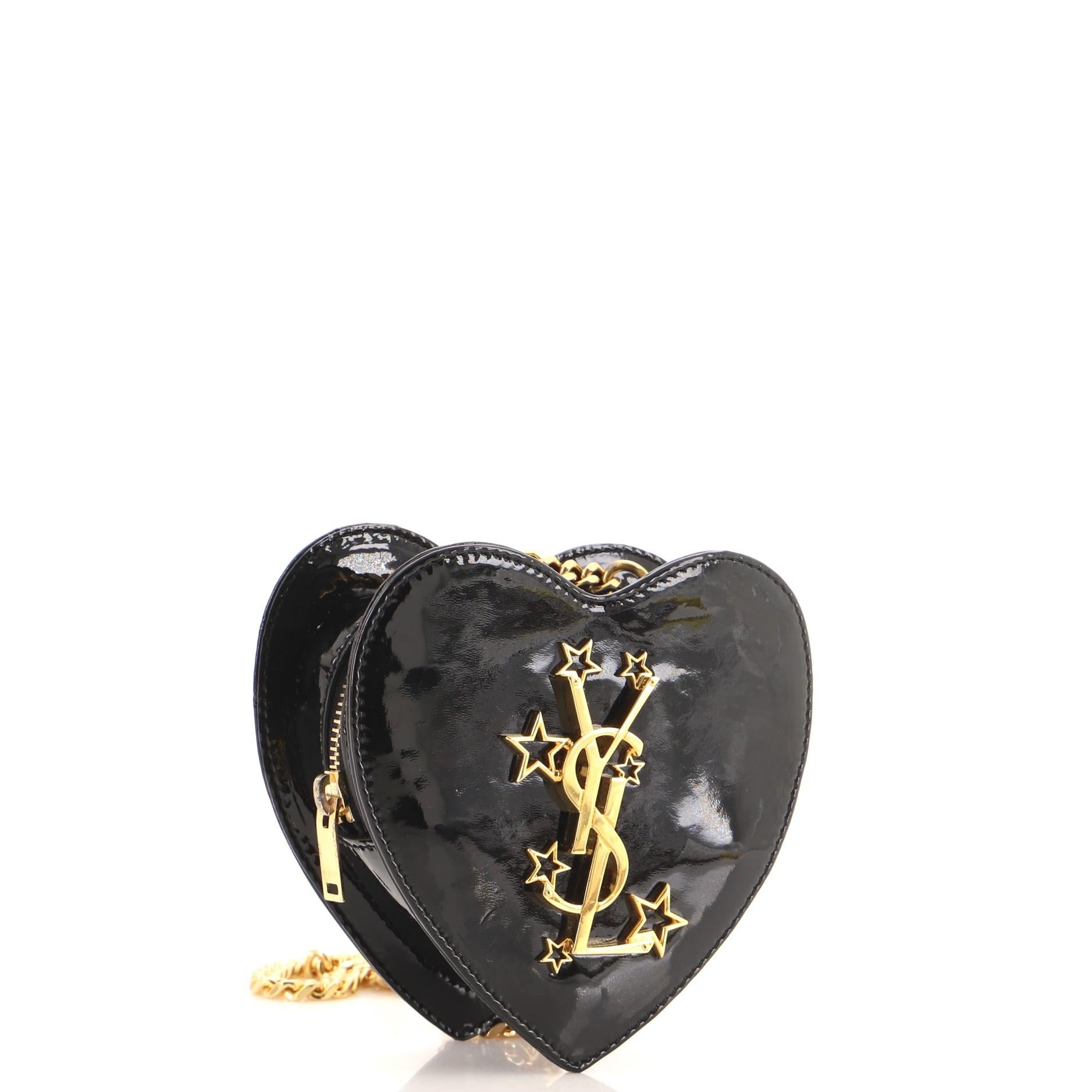 saint laurent heart belt bag