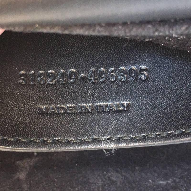 Saint Laurent Lulu Shoulder Bag Leather Small 4