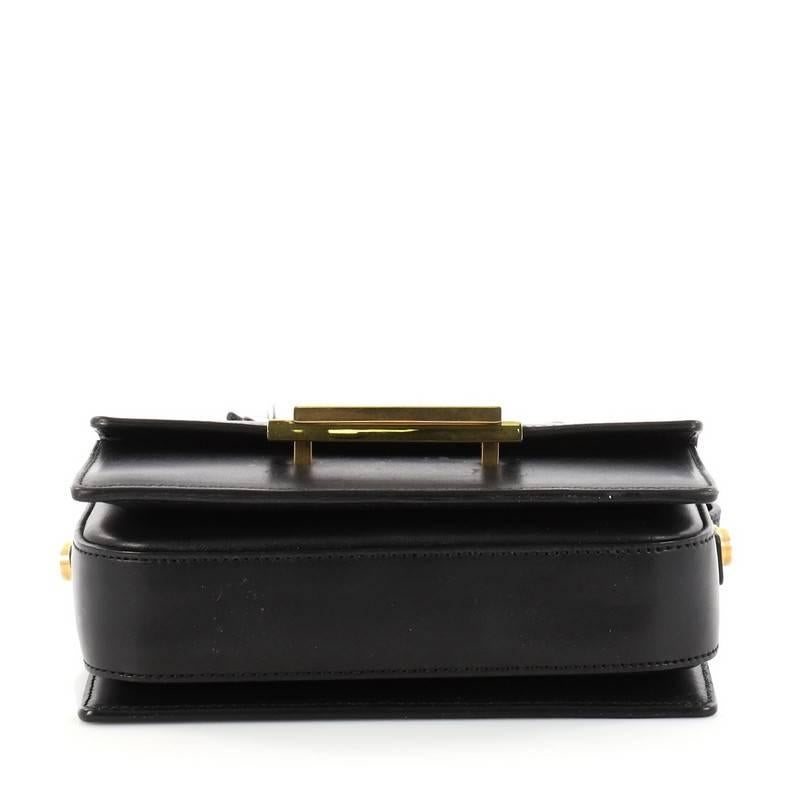 Saint Laurent Lulu Shoulder Bag Leather Small In Good Condition In NY, NY