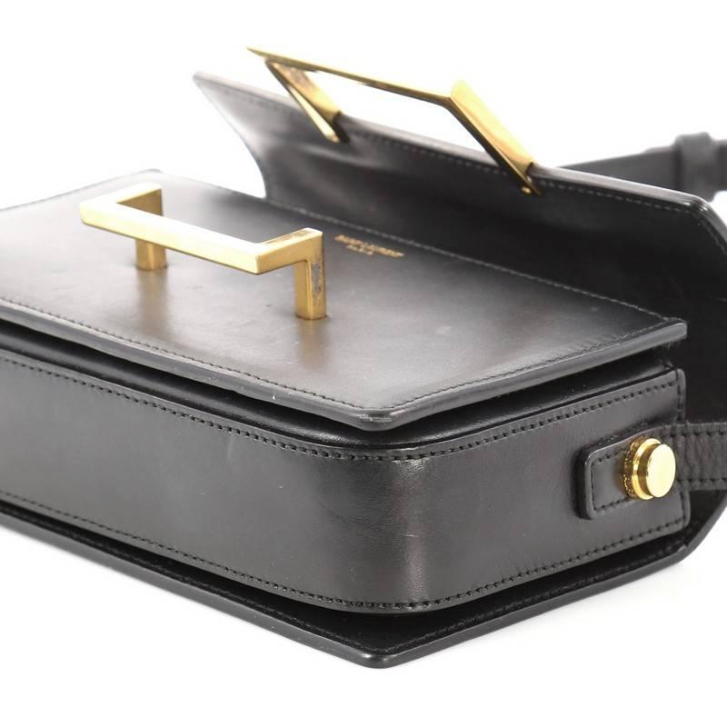 Saint Laurent Lulu Shoulder Bag Leather Small 3