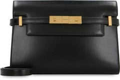 Saint Laurent Manhattan Crossbody Bag — Black