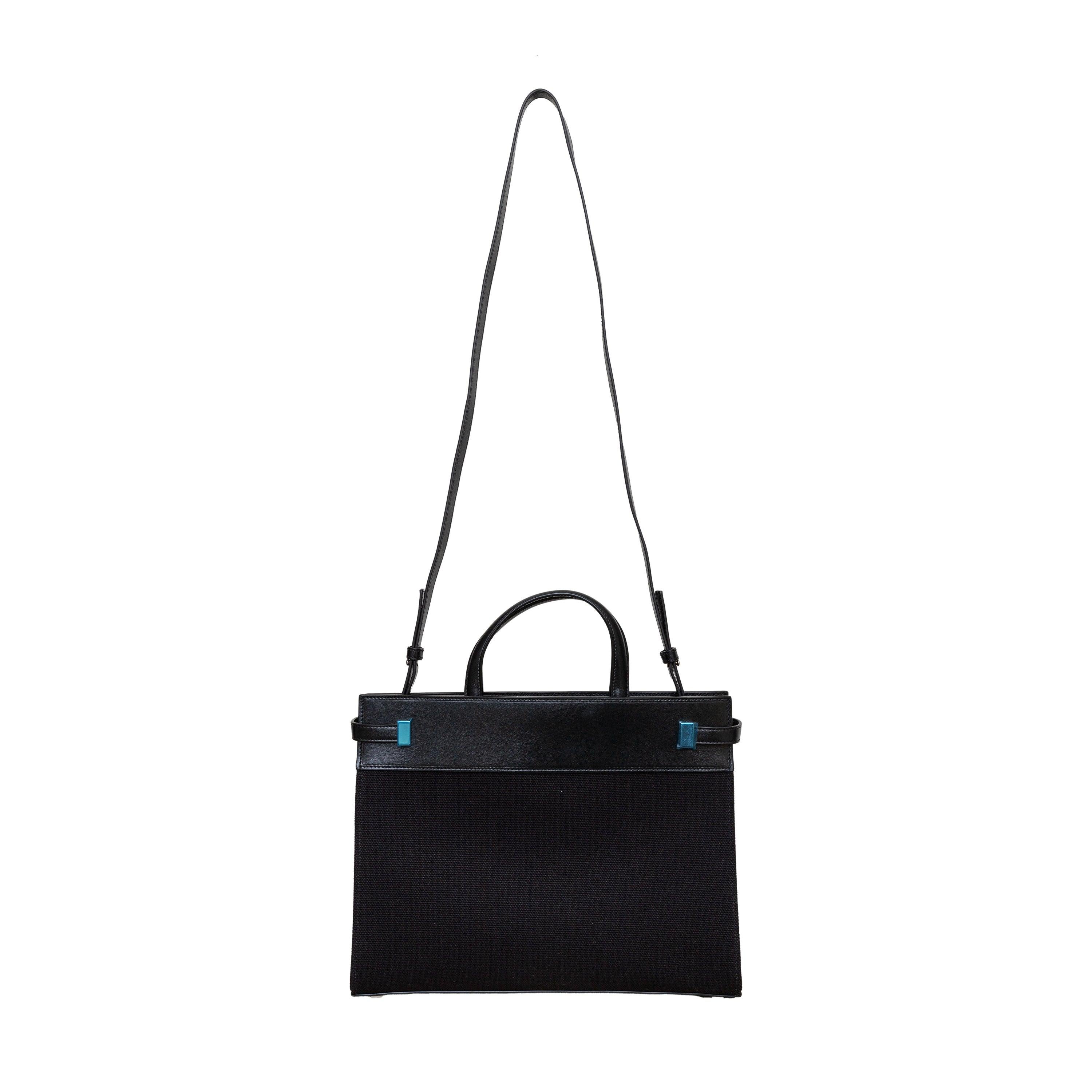 Black Saint Laurent Manhattan Tote Bag - '20s For Sale