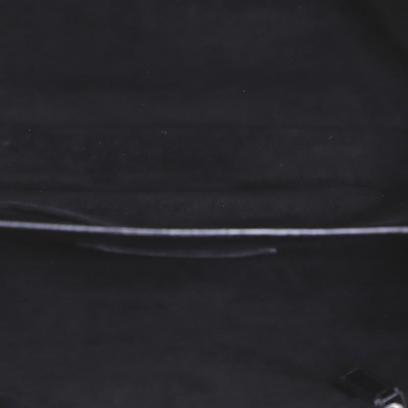 De las mujeres Saint Laurent Manhattan Tote Piel grabada cocodrilo Pequeño