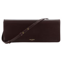 Saint Laurent Marquage Sac Epaule Cuir Long