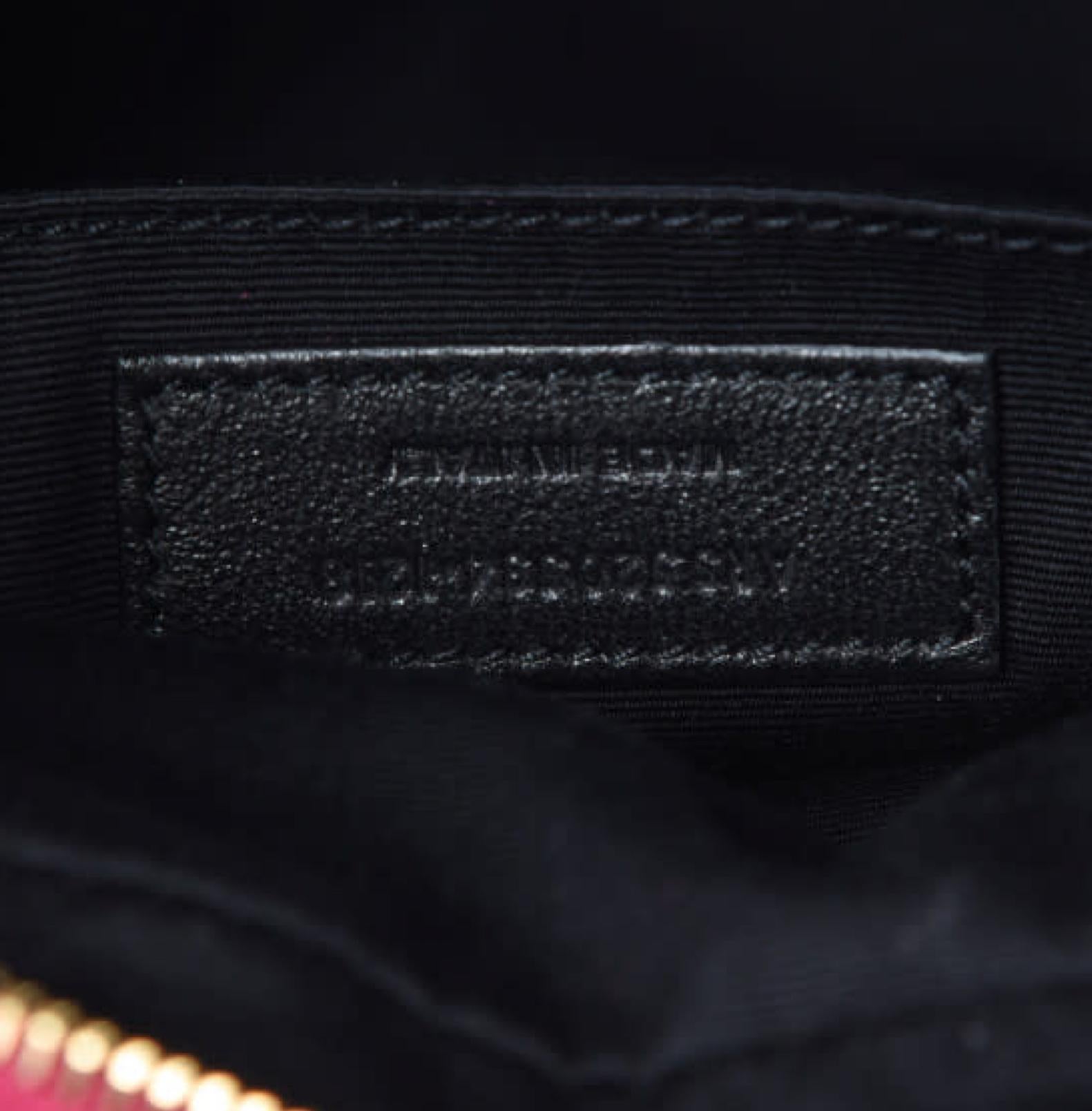 Saint Laurent Lou Kamera Rosa Matelassé Ledertasche 1