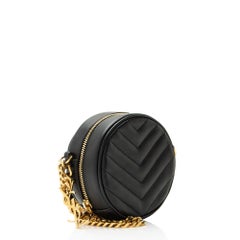 Saint Laurent Matelasse Leather Monogram Bubble Small Crossbody