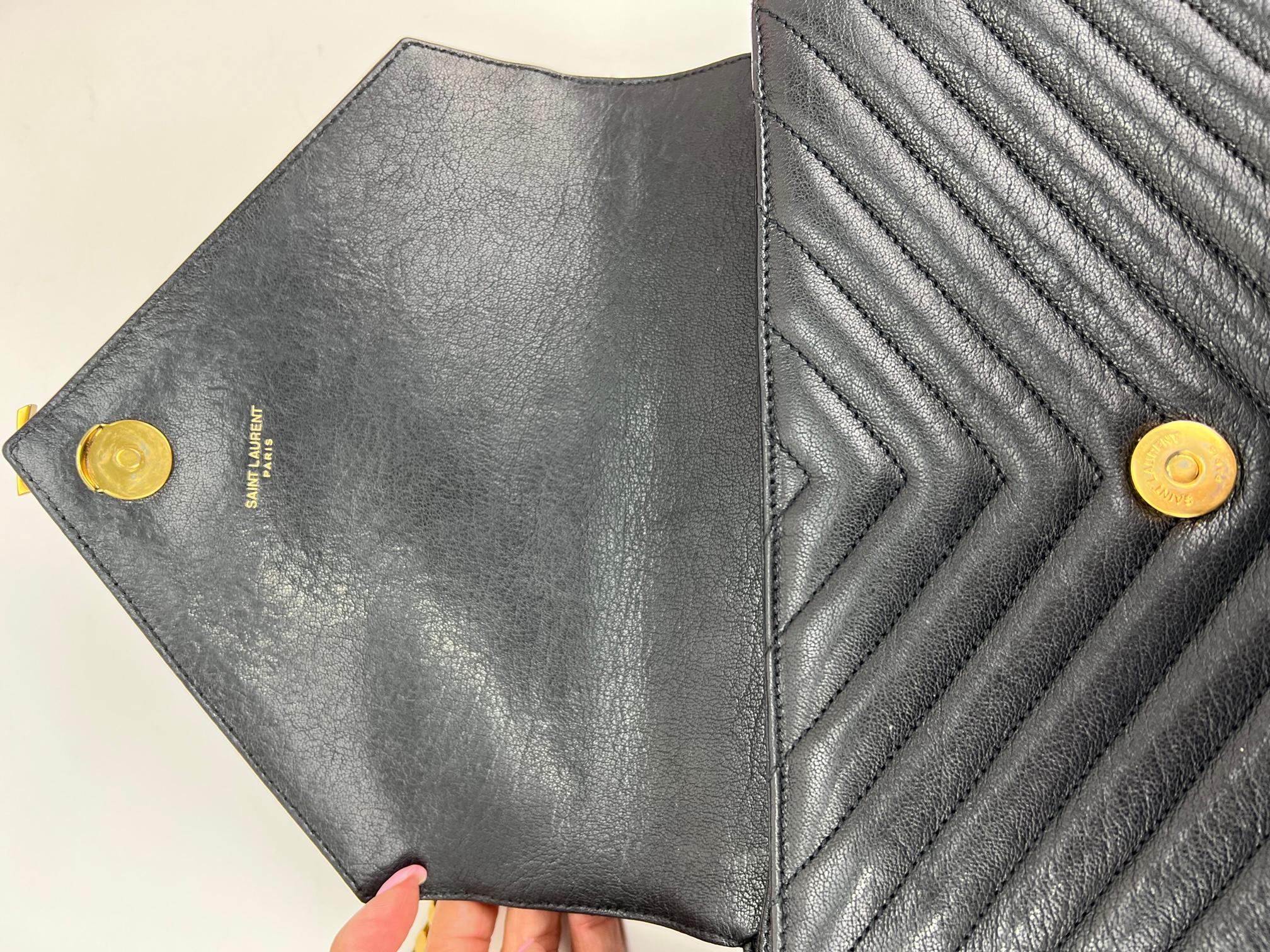 ysl matelasse chevron bag
