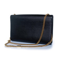 Saint Laurent, Medium Kate Umhängetasche in Schwarz
