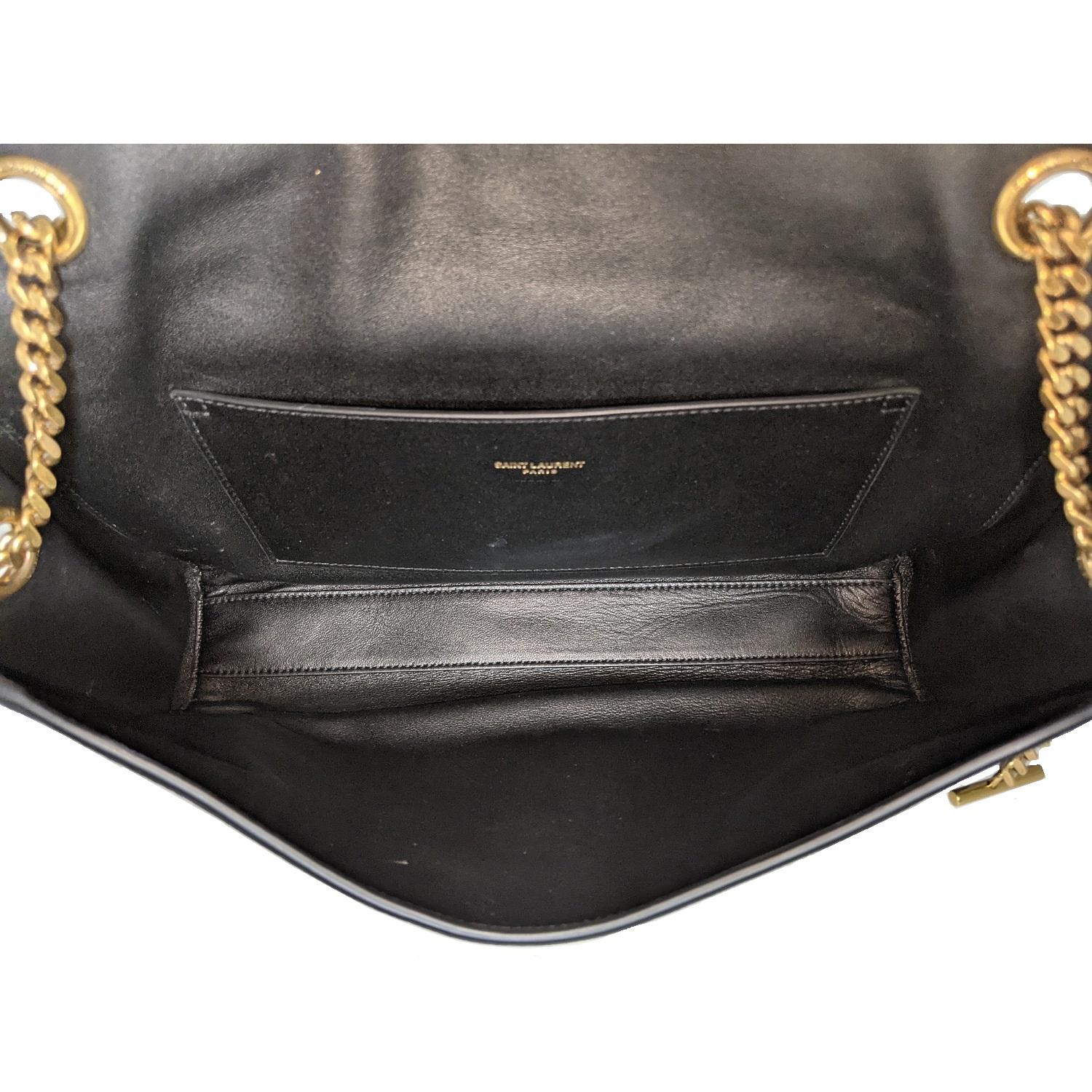 Saint Laurent Medium Reversible Kate Suede, Smooth Leather Bag In Excellent Condition In Scottsdale, AZ