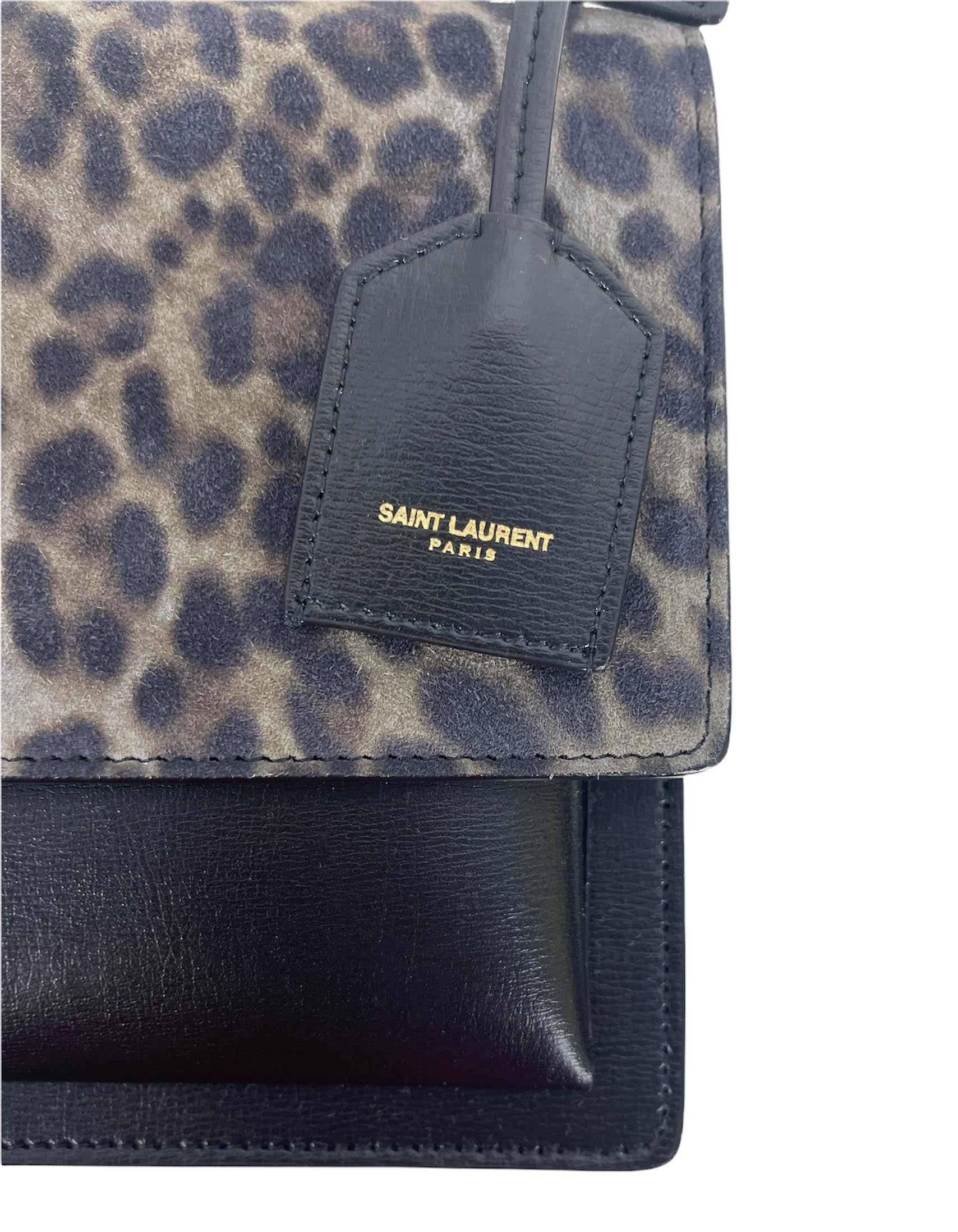 Saint Laurent Medium Sunset Leopard Print Shoulder Bag rt. $2, 350 3